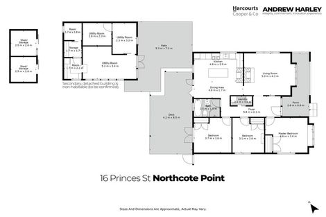 Photo of property in 16 Princes Street, Northcote Point, Auckland, 0627