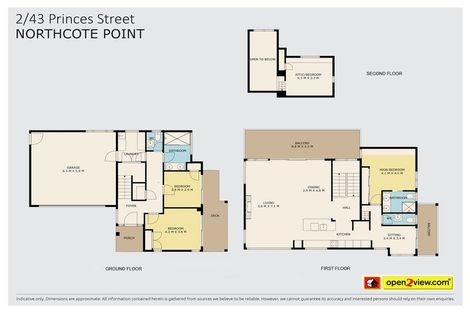 Photo of property in 2/43 Princes Street, Northcote Point, Auckland, 0627