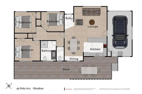 Photo of property in 49 Patts Avenue, Glendene, Auckland, 0602