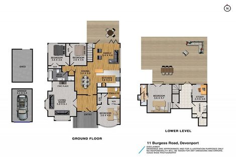 Photo of property in 11 Burgess Road, Devonport, Auckland, 0624