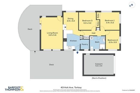 Photo of property in 43 Holt Avenue, Torbay, Auckland, 0630