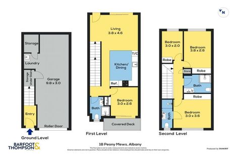 Photo of property in 14 Peony Mews, Oteha, Auckland, 0632