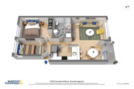 Photo of property in 3/5 Camden Road, Sandringham, Auckland, 1025