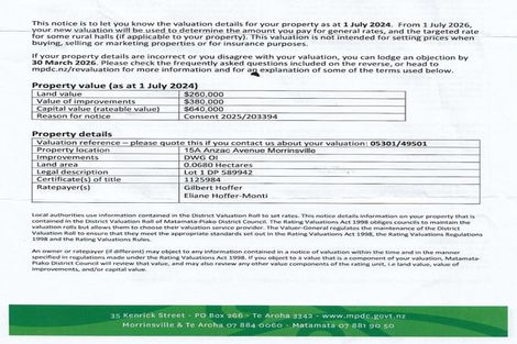 Photo of property in 15a Anzac Avenue, Morrinsville, 3300