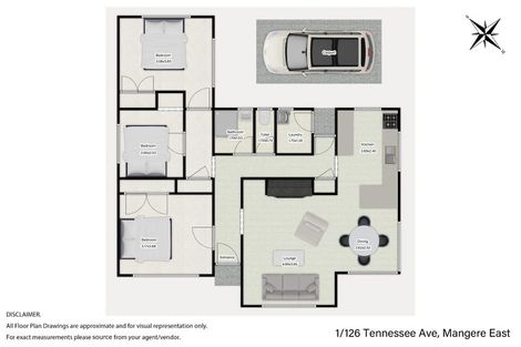 Photo of property in 1/126 Tennessee Avenue, Mangere East, Auckland, 2024