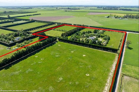 Photo of property in 1155 Hoskyns Road, Kirwee, Christchurch, 7671