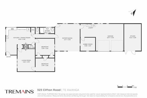 Photo of property in 323 Clifton Road, Te Awanga, 4102