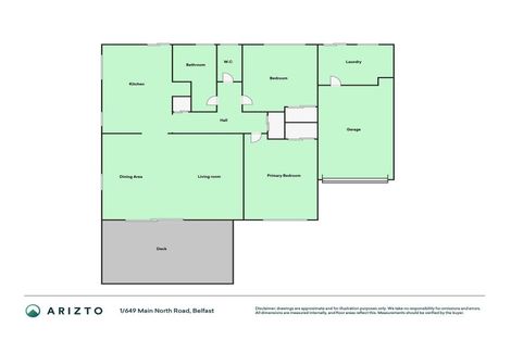 Photo of property in 1/649 Main North Road, Belfast, Christchurch, 8051