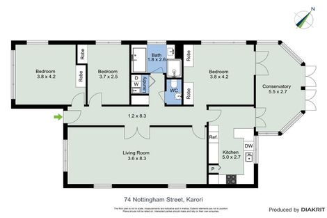 Photo of property in 74 Nottingham Street, Karori, Wellington, 6012