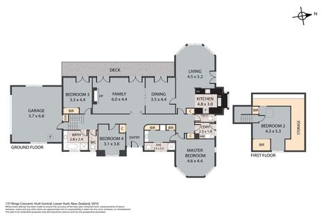 Photo of property in 137 Kings Crescent, Hutt Central, Lower Hutt, 5010