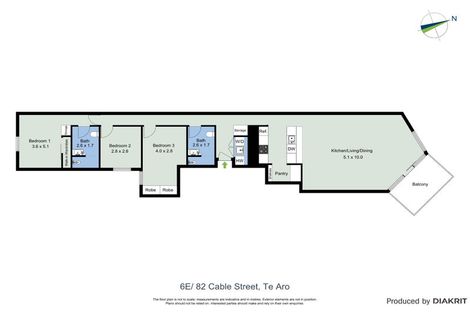 Photo of property in Piermont Apartments, 6e/82 Cable Street, Te Aro, Wellington, 6011