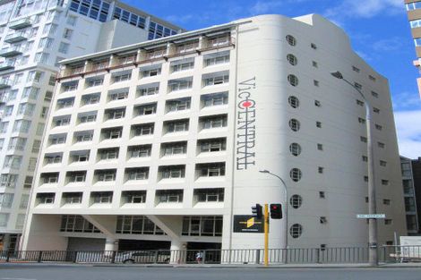 Photo of property in Orange Apartments/victoria Centr, 807/169 The Terrace, Wellington Central, Wellington, 6011