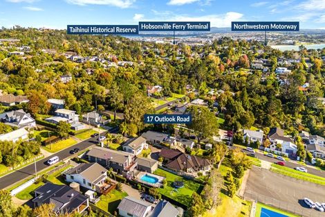 Photo of property in 17 Outlook Road, Greenhithe, Auckland, 0632
