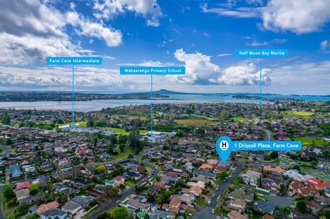 Photo of property in 1 Driscoll Place, Farm Cove, Auckland, 2012