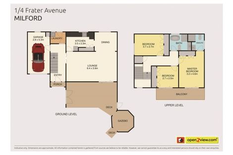 Photo of property in 1/4 Frater Avenue, Milford, Auckland, 0620