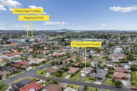 Photo of property in 75 Dalwhinnie Parade, Highland Park, Auckland, 2010