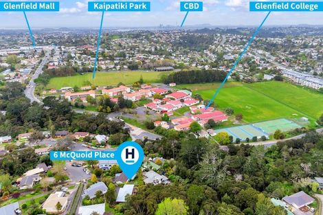 Photo of property in 1/6 Mcquoid Place, Glenfield, Auckland, 0629