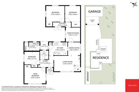 Photo of property in 133 Oxford Street, Lansdowne, Masterton, 5810