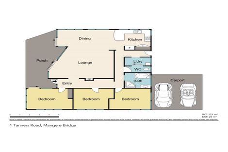 Photo of property in 1 Tanners Road, Mangere Bridge, Auckland, 2022