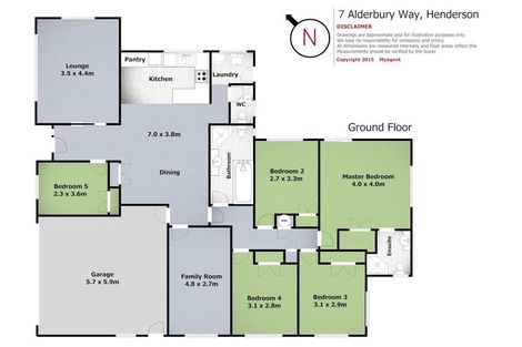 Photo of property in 7 Alderbury Way, Henderson, Auckland, 0612