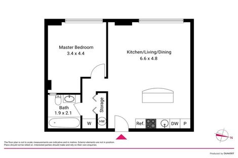 Photo of property in Hannahs Warehouse, 18/13 Leeds Street, Te Aro, Wellington, 6011