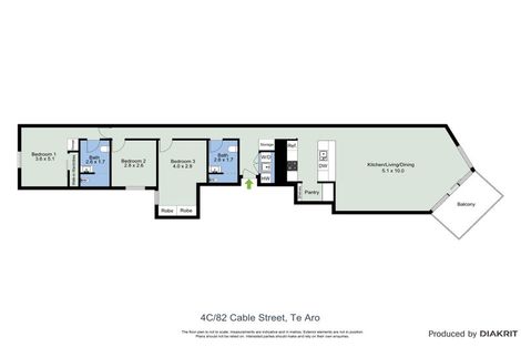 Photo of property in Piermont Apartments, 4c/82 Cable Street, Te Aro, Wellington, 6011