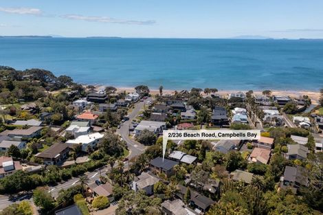 Photo of property in 2/236 Beach Road, Campbells Bay, Auckland, 0630