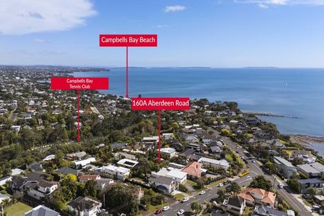 Photo of property in 160a Aberdeen Road, Campbells Bay, Auckland, 0620