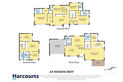 Photo of property in 14 Hughs Way, Flat Bush, Auckland, 2019