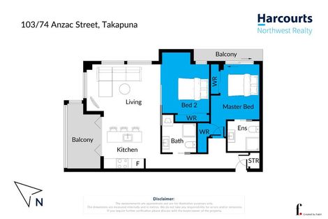 Photo of property in Frank Sargeson Apts, 103/80 Anzac Street, Takapuna, Auckland, 0622