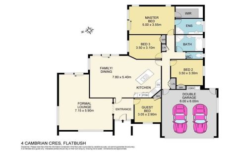 Photo of property in 4 Cambrian Crescent, Flat Bush, Auckland, 2016