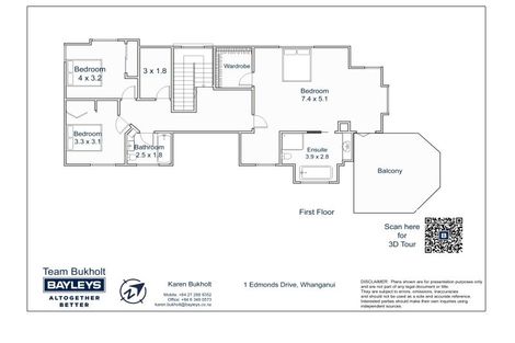 Photo of property in 1 Edmonds Drive, Otamatea, Whanganui, 4500