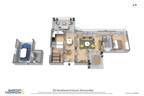 Photo of property in 63 Woodlands Crescent, Browns Bay, Auckland, 0630