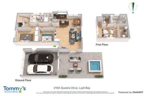 Photo of property in 210 Queens Drive, Lyall Bay, Wellington, 6022