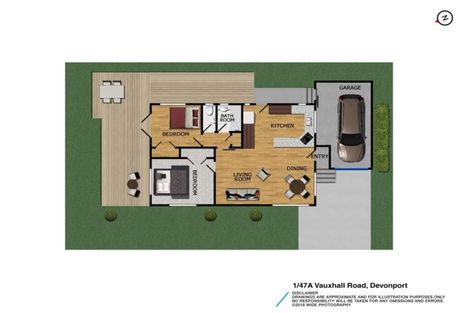 Photo of property in 1/47a Vauxhall Road, Devonport, Auckland, 0624