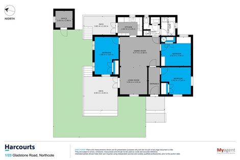 Photo of property in 1/23 Gladstone Road, Northcote, Auckland, 0627