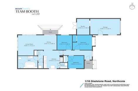 Photo of property in 1/18 Gladstone Road, Northcote, Auckland, 0627