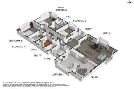 Photo of property in 9 Oak View Place, Greytown, 5712