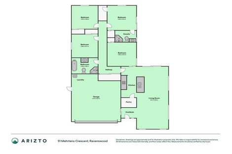 Photo of property in 51 Mehrtens Crescent, Woodend, 7691