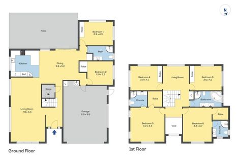 Photo of property in 1 Askerne Drive, Flat Bush, Auckland, 2016