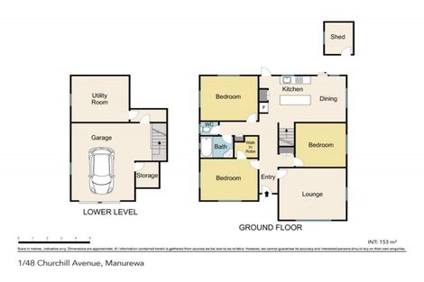 Photo of property in 1/48 Churchill Avenue, Manurewa, Auckland, 2102