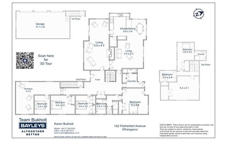 Photo of property in 122 Fitzherbert Avenue, Tawhero, Whanganui, 4501