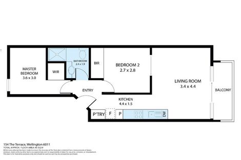 Photo of property in Atrium Towers, 4r/154 The Terrace, Wellington Central, Wellington, 6011