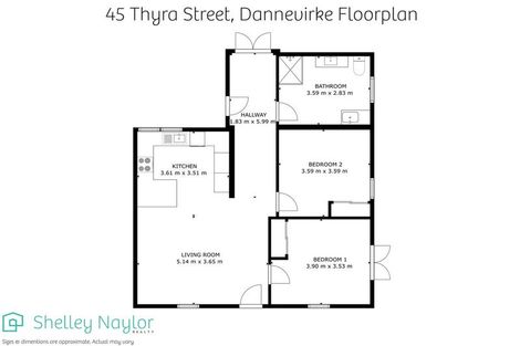 Photo of property in 45 Thyra Street, Dannevirke, 4930