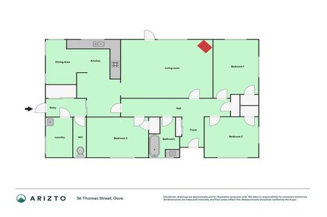 Photo of property in 36 Thomas Street, Gore, 9710