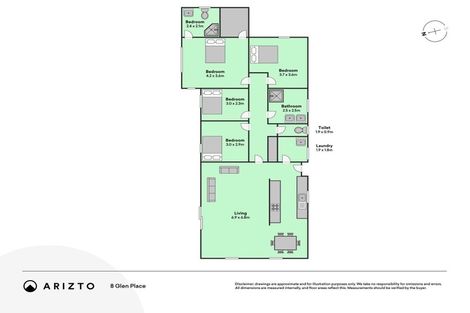 Photo of property in 8 Glen Place, Parklands, Christchurch, 8083