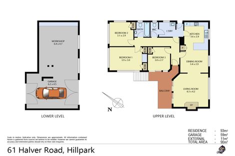 Photo of property in 61 Halver Road, Hillpark, Auckland, 2102