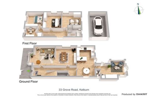 Photo of property in 33 Grove Road, Kelburn, Wellington, 6012