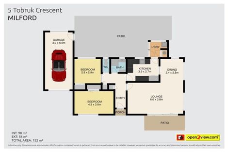 Photo of property in 3/5 Tobruk Crescent, Milford, Auckland, 0620