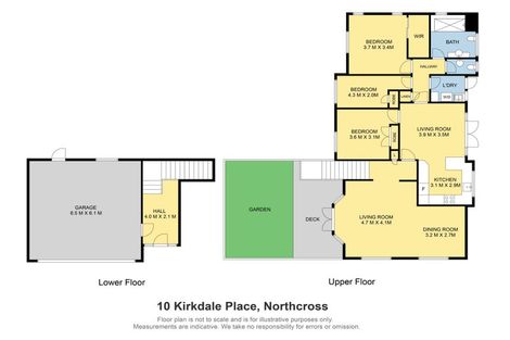 Photo of property in 10 Kirkdale Place, Northcross, Auckland, 0632
